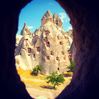 Abdullah Gül University, AGU, Cappadocia, Cave churches, pigeon valley